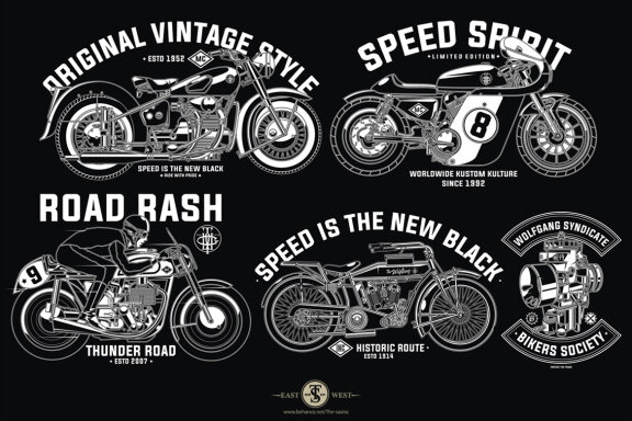 Retro bike design