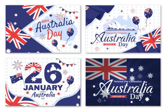 17 Happy Australia Day Illustration