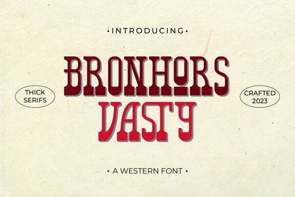 Bronhors Vasty - Western