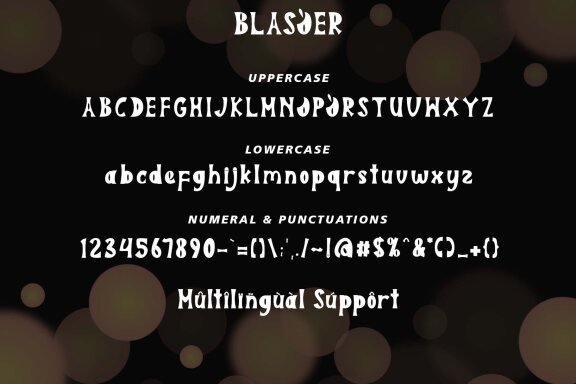 Blasqer FREE Font
