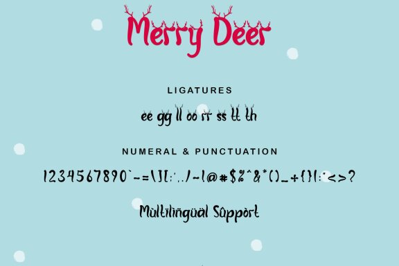 Merry Deer