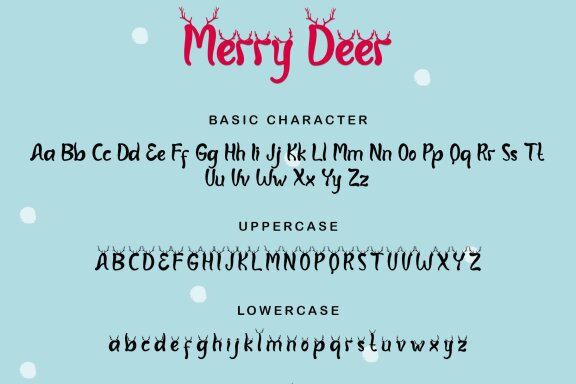 Merry Deer