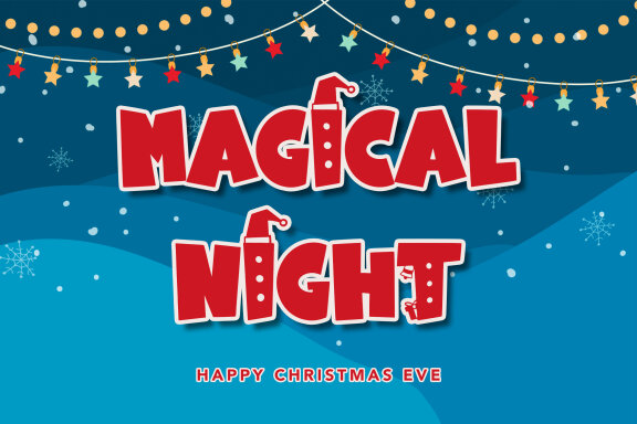 Santa On Duty FREE Christmas Font
