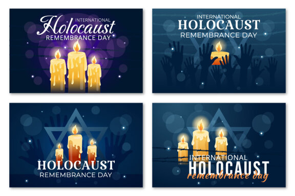 13 International Holocaust Remembrance Day Illustration