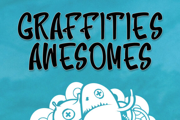 Qewsa Graffiti Display Typeface