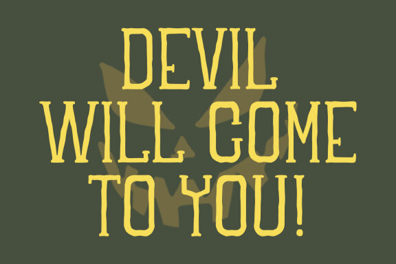 Phobia Panic Horror Sans Serif Font