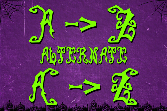 ZOMBIELAND - QUIRKY DISPLAY FONT