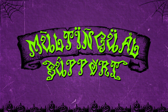 ZOMBIELAND - QUIRKY DISPLAY FONT