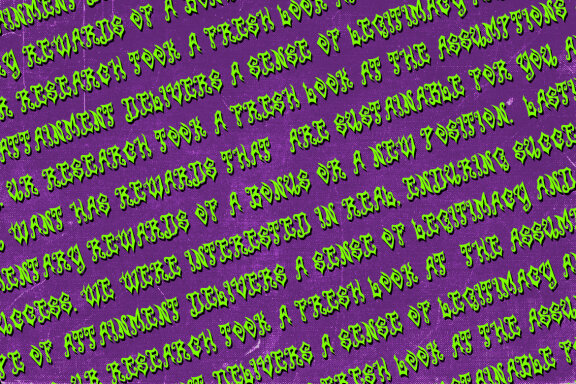 ZOMBIELAND - QUIRKY DISPLAY FONT