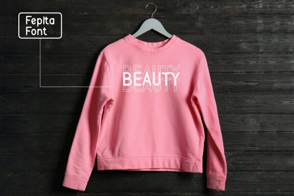 Fepita - Feminine Display Font