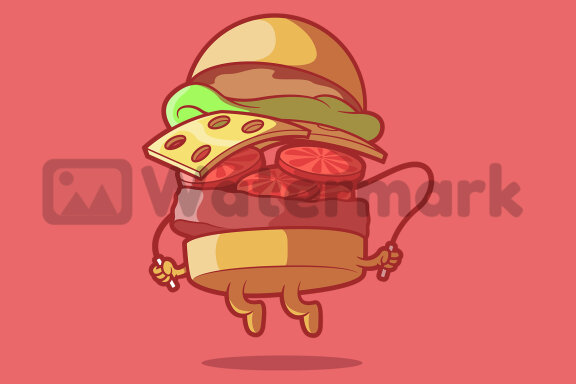 Jumping Burger!