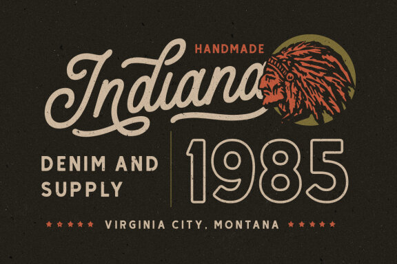 Thunder Heat - Monoline Sans Script