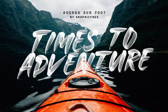 Aversa SVG Font + 27 Brushes