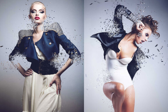 Shatter Photoshop Action