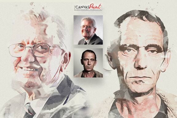 Canvas Paint Photoshop Action