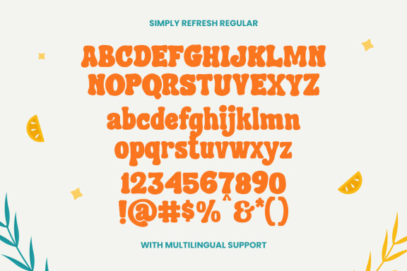Simply Refresh - Playful Font Duo