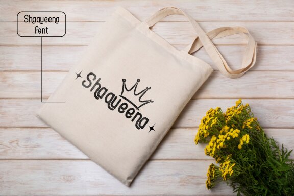 Shaqueena - Cute Display Font