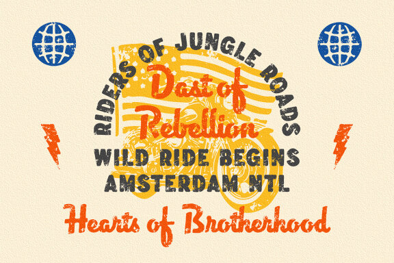 Vilanders - Vintage Stamp Font