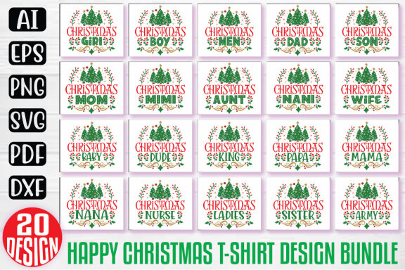 Christmas SVG And T-shirt Design Bundle, Christmas Quotes SVG Design T-shirt Bundle, Vector Editable Files, can you download this Design Bundle