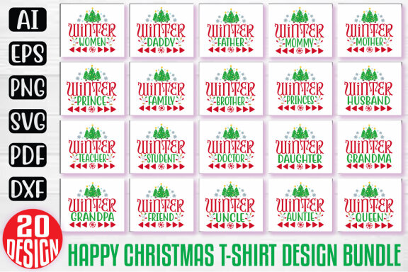 Christmas SVG And T-shirt Design Bundle, Christmas Quotes SVG Design T-shirt Bundle, Vector Editable Files, can you download this Design Bundle