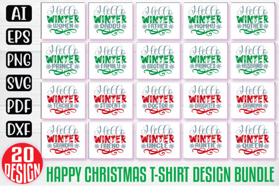 Christmas SVG And T-shirt Design Bundle, Christmas Quotes SVG Design T-shirt Bundle, Vector Editable Files, can you download this Design Bundle