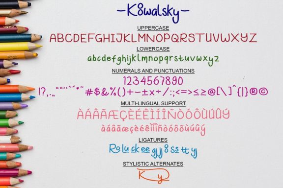 Koowalsky Marker Font