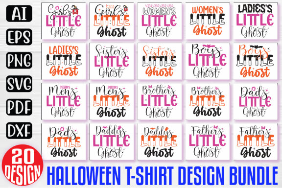 Happy Halloween SVG And T-shirt Design Bundle, Halloween Quotes SVG Design T-shirt Bundle, Vector Editable Files, can you download this Design Bundle.