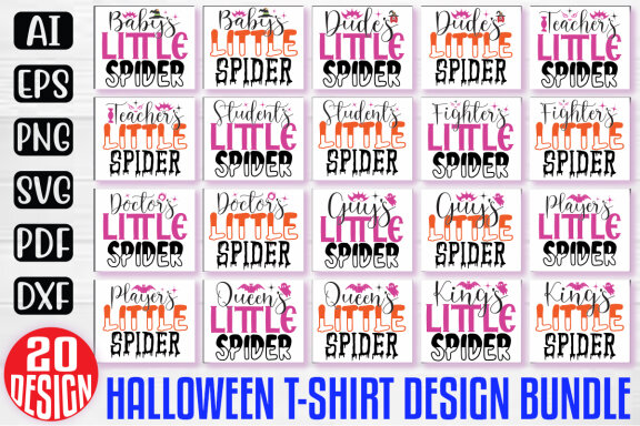 Happy Halloween SVG And T-shirt Design Bundle, Halloween Quotes SVG Design T-shirt Bundle, Vector Editable Files, can you download this Design Bundle.