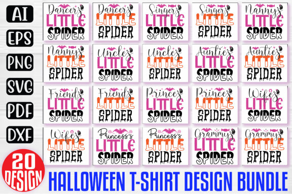 Happy Halloween SVG And T-shirt Design Bundle, Halloween Quotes SVG Design T-shirt Bundle, Vector Editable Files, can you download this Design Bundle.