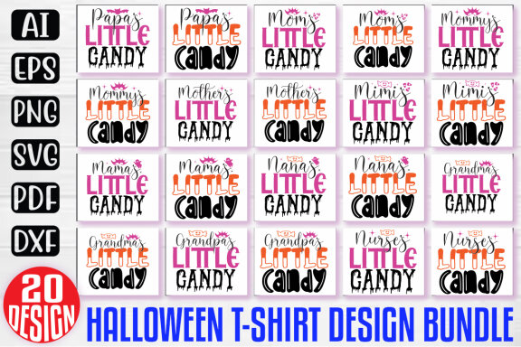 Happy Halloween SVG And T-shirt Design Bundle, Halloween Quotes SVG Design T-shirt Bundle, Vector Editable Files, can you download this Design Bundle.