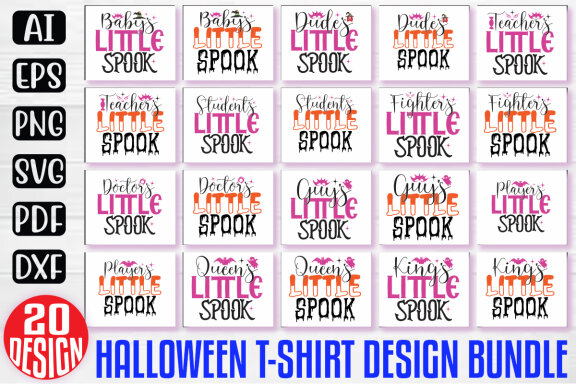 Happy Halloween SVG And T-shirt Design Bundle, Halloween Quotes SVG Design T-shirt Bundle, Vector Editable Files, can you download this Design Bundle.
