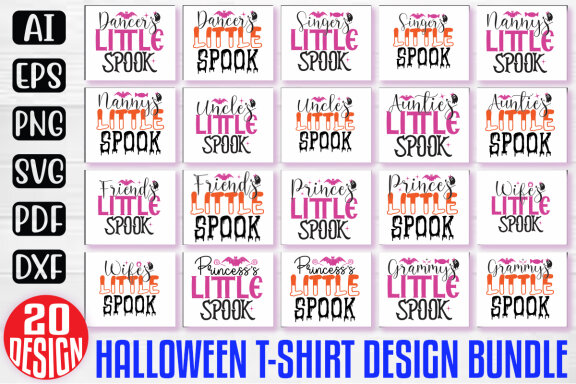 Happy Halloween SVG And T-shirt Design Bundle, Halloween Quotes SVG Design T-shirt Bundle, Vector Editable Files, can you download this Design Bundle.