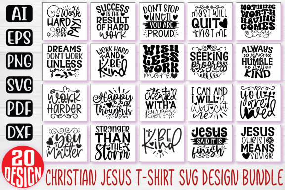 Jesus Christian SVG And T-shirt Design Bundle, Jesus Christian SVG Quotes Design T-shirt Bundle, Bible SVG Quotes Design T-shirt Bundle, Motivational SVG And T-shirt Design Bundle Vector EPS Editable Files