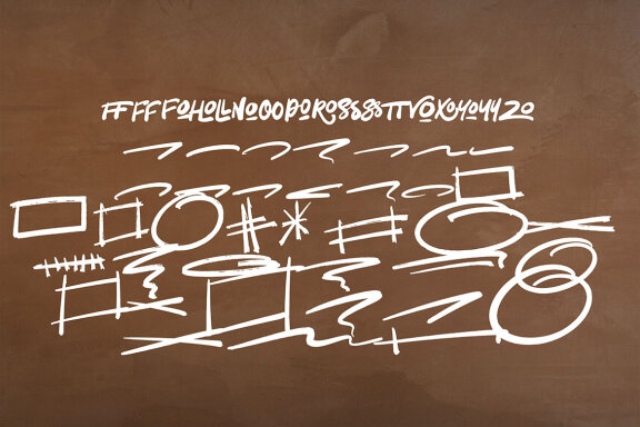 Fast Pass Casual Marker Font