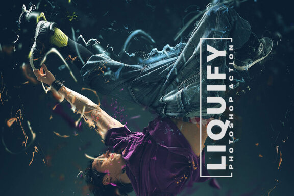 Liquify Photoshop Action