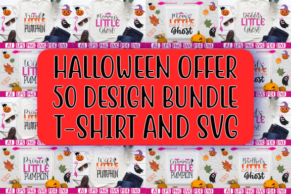 Happy Halloween SVG And T-shirt Design Bundle, Halloween Quotes SVG Design T-shirt Bundle, Vector Editable Files, can you download this Design Bundle.