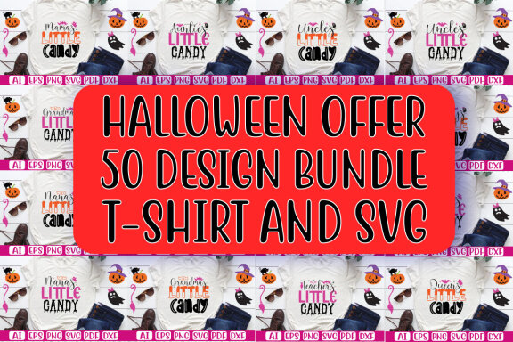 Happy Halloween SVG And T-shirt Design Bundle, Halloween Quotes SVG Design T-shirt Bundle, Vector Editable Files, can you download this Design Bundle.
