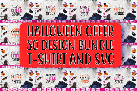 Happy Halloween SVG And T-shirt Design Bundle, Halloween Quotes SVG Design T-shirt Bundle, Vector Editable Files, can you download this Design Bundle.