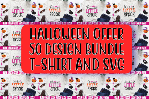 Happy Halloween SVG And T-shirt Design Bundle, Halloween Quotes SVG Design T-shirt Bundle, Vector Editable Files, can you download this Design Bundle.