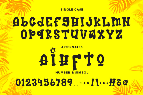 Benji Holidas Summer Display Font