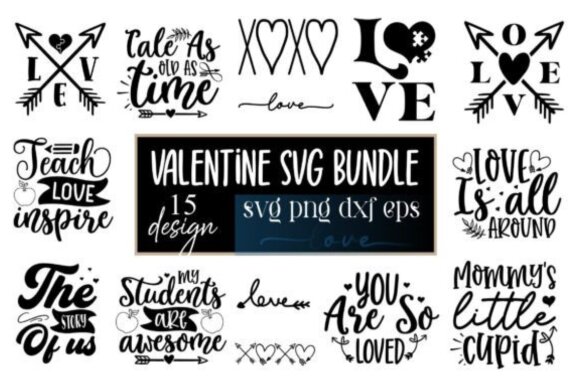 Valentine Svg Bundle
