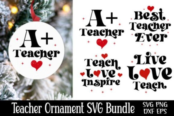Teacher SVG Bundle