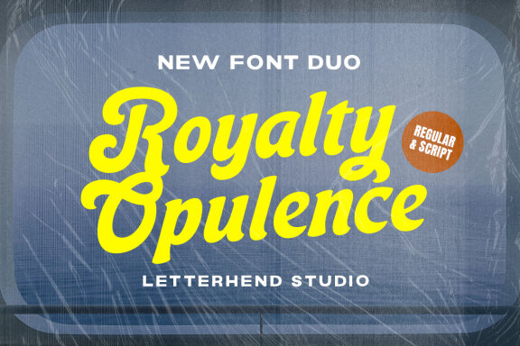 Royalti Opulance - Catchy Font Duo