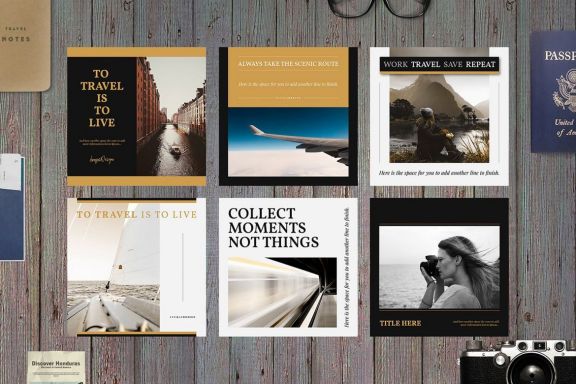 Travel Social Media Templates