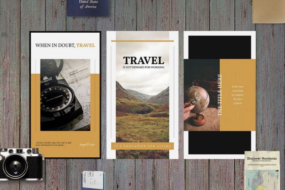 Travel Social Media Templates