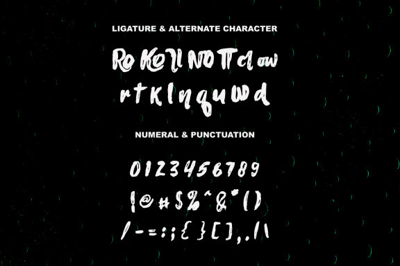 Clowed Rollnow Brush Handmade Font