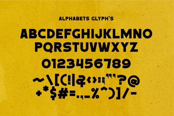 Govega Display Font