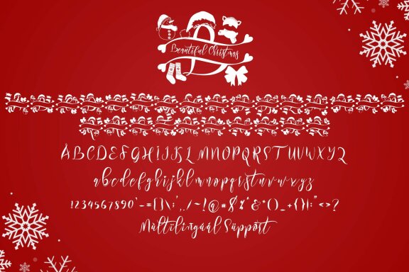 Beautiful Christmas Monogram