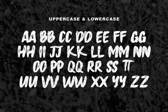 Hittre Brush Font