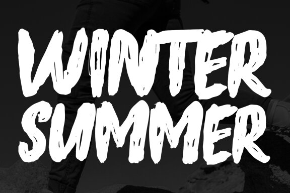 Hittre Brush Font